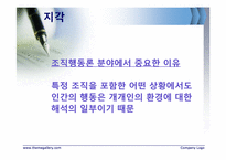 [조직행동론] 지각-4