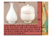 [한국문화재] 조선시대 백자의 종류와 기형 그리고 문양-7