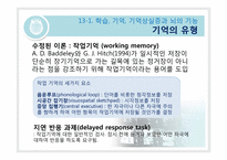 [생물심리학] 학습과 기억의 생물학-11