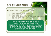 [소비자행동론] 웰빙소비의 친환경 소비로의 발전을 위하여-5