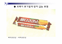 [광고와 언어] 카피와 맞춤법-19