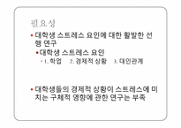 대학생 주관적 빈곤감과 스트레스-4