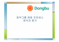 동부그룹 인사제도와 채용프로세스분석-1
