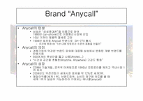 [마케팅] 애니콜 Anycall 마케팅사례-2