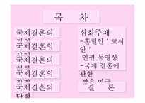 [성과문학] 국제결혼에 관한 고찰-2