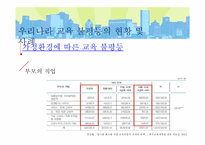 [교육사회] 우리나라의 교육불평등 현황과 문제점-5