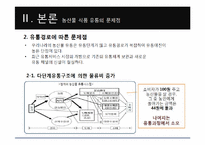 [국제물류] 농산물 식품 유통의 효율화 방안-13