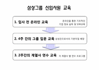 삼성의 신입사원 교육프로그램-7