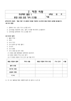 [도덕과 학습 지도안] 6학년 도덕 -7. 자연사랑(96~113)-12