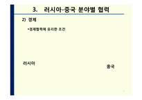 [러시아 정치론] 러시아- 중국 관계-7