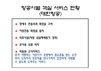 [항공사경영론] 객실 서비스의 이해-10