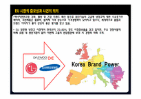 [국제통상정책] EU(유럽연합)시장의 중요성과 한국형 양문형 냉장고의 반덤핑관세 확정에따른 대응방안-5