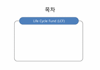 [투자론] 라이프 사이클 펀드(LCF)에 관한 분석-2