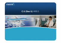 대한항공의 C.U(See U) 서비스-1