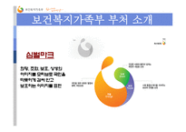 [행정학원론] 보건 복지 가족부의 소개와 시행사업 소개-4