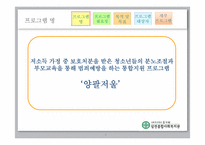 [사회복지론] 저소득가정 중 보호관찰 처분을 받은 청소년들의 분노조절과 부모교육을 통해 범죄예방을 하는 통합지원 프로그램-3
