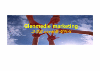 [마케팅관리] Glenmedie 마케팅-1
