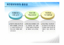 정보사회와 개인정보보호-11