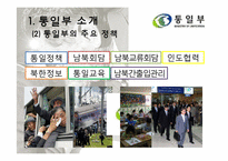 [행정학개론] 통일부-4