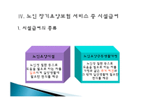 노인 장기요양보험 제도에 대한 고찰 -시설급여를 중심으-7