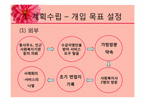[사회복지실천론] 노인종합복지회관의 계획수립 및 개입-6