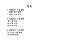 [한국사] 일제식민정책의 변천-2