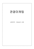 [관광마케팅] 경상남도 산청 관광 활성화 방안-1