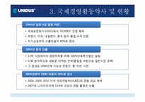 [국제경영]유니더스(UNIDUS)국제경영전략 분석-11