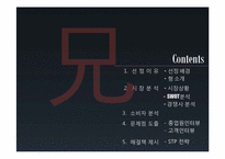 [소비자행동론] 소비자 행동 관점에서의 사업체 진단(HOF&SOJU 兄(형))-2