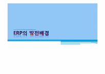 ERP시스템 발전 과정-1