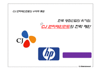 한국영화산업의 위기와 CJ엔터테인먼트의 전략 제안-1