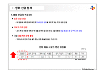 한국영화산업의 위기와 CJ엔터테인먼트의 전략 제안-8