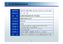 [경영전략]cj엔터테인먼트의 수직적통합-3