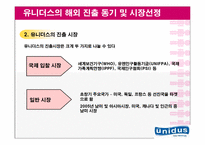 [국제경영] 유니더스 기업분석 및 해외진출사례 분석 및 나아갈 방향-11