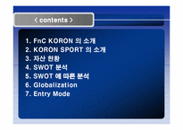 코오롱 스포츠의 글로벌 마케팅-2