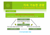 녹색관광-지속 가능한 관광(Sustainable Tourism)-11