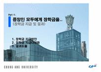 중앙대학교 외부장학금 및 기타장학금 확대방안 도출-15