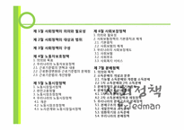 사회정책의 의의와 필요성-노동자보호정책, 노동시장정책, 사회보장정책, 분배정책-2