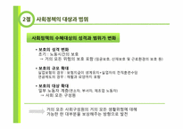 사회정책의 의의와 필요성-노동자보호정책, 노동시장정책, 사회보장정책, 분배정책-5