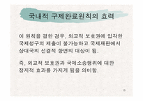 [국제법]1959 ICJ Reports 사건에서 나타난 국내적 구제완료원칙 분석-13