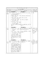 초등학교 6학년 영어과 교수학습 과정안-7단원 My Father Is a Pilot-2