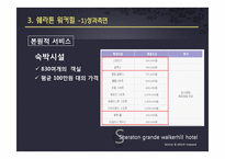 [서비스품질경영] Sheraton Grand Walkerhill(쉐라톤 워커힐)호텔의 서비스와 개선방안-8