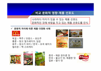 [소비자행동론] 비교 문화적인 영향과 세계적인 영향-7