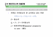 [거시경제학] 거시경제의 직관적 모형-4