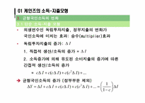 [거시경제학] 거시경제의 직관적 모형-14