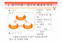 [마케팅] SKT T-LIVE를 통한 3G+의 마케팅의 이해와 최근의 마케팅 현상의 이해와 분석-3