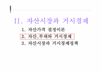 [거시경제학] 자산시장과 거시경제-8