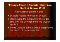 DRACULA(드라큘라)에 관한 고찰(영문)-6