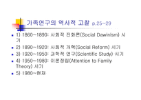 [인간과가족생활] 가족의 역사와 이론적 접근-2