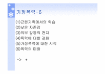[인간과가족생활] 가정폭력과 아동학대-7